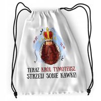 Plecak Sportowy Szkolny Tymoteusza Syna Dziecka Z Nadrukiem Ze Zdjęciem