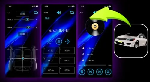 RADIO SAMOCHODOWE 1DIN USB SD MIKROFON BLUETOOTH na Arena.pl