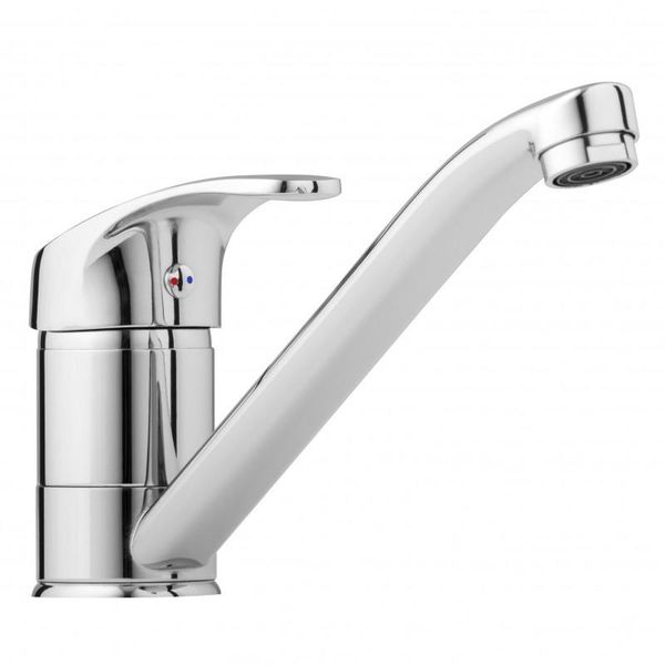 Bateria kuchenna zlewozmywakowa długa wylewka kran zdjęcie 4