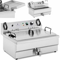 smażalnik do pączków ryb frytek z ociekaczem 3000 w 16 l 230 v