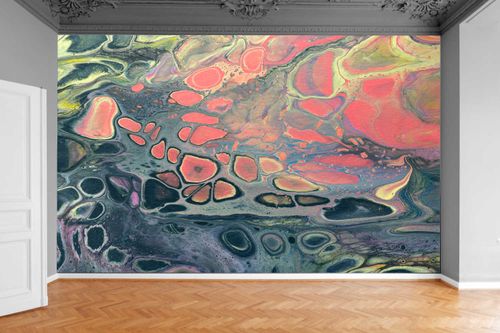 Fototapeta AKRYLOWE TŁO MOZAIKA KOLORÓW 200x130 na Arena.pl