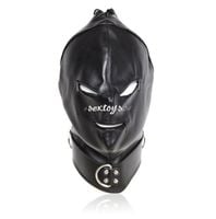 Sznurowana Maska Bdsm Zamek Błyskawiczny