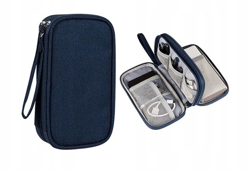 Organizer Na Ładowarki Kable Usb Etui Podróżne zdjęcie 5