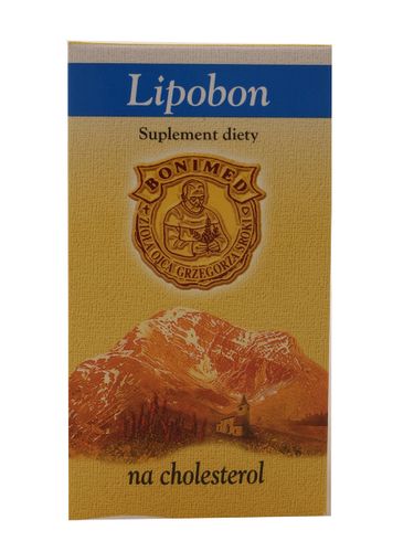 Lipobon na cholesterol - Bonimed - 30 kapsułek na Arena.pl