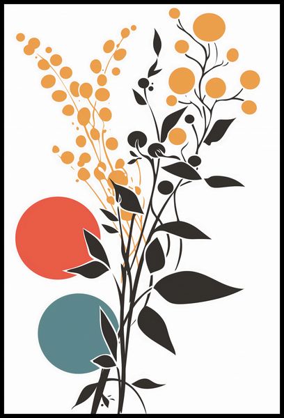Plakat 68x101cm Rozkwitające Życie zdjęcie 2