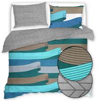 Pościel Elway 160X200 Satyna Bawełniana 20453