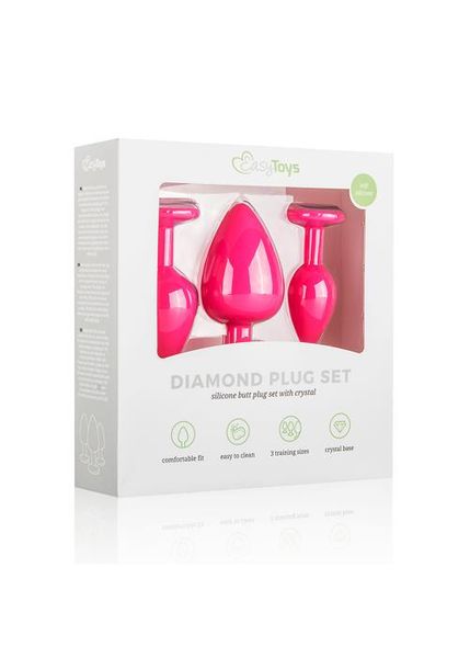 Plug-Diamond Plug Set-Pink zdjęcie 6