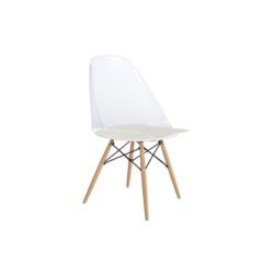 Krzesło Aero white/clear D2 na Arena.pl