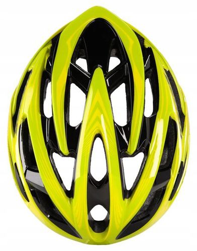 Kask rowerowy Kross LAKI 008LGR limonkowy 58-61 cm L na Arena.pl