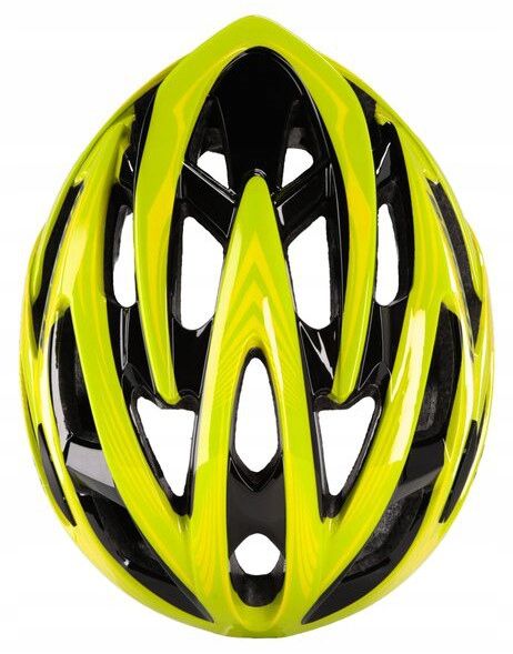 Kask rowerowy Kross LAKI 008LGR limonkowy 58-61 cm L zdjęcie 5