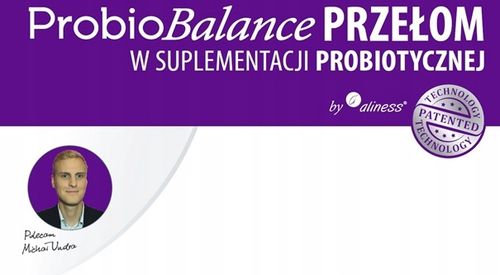 ProbioBALANCE Probiotyk FORTE 60 mld 30 kap MIKROBIOTA MIKROFLORA JELITOWA na Arena.pl