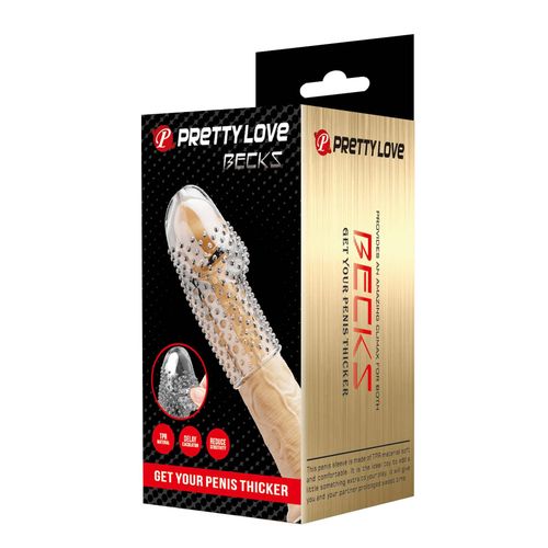 pretty love penis sleeve - becks (clear) na Arena.pl