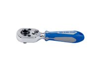 grzechotka mini 1/4' 180mm 72 zęby chrom  uchwyt do bitów - ky276a-04g