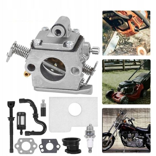 ZESTAW GAŹNIK DO PIŁY ŁAŃCUCHOWEJ DO STIHL 017 018 MS170 MS180 zdjęcie 4