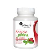 ALINESS ACEROLA ZE STEVIĄ DO SSANIA 120 tab WIT C WZMOCNIENIE ODPORNOŚCI