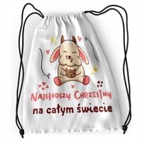 Plecak Dla Chrzestnego Szkolny Worek Torba Z Nadrukiem Ze Zdjęciem