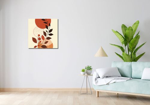 Obrazy do salonu boho nowoczesny 60x60cm Odcień Palet na Arena.pl