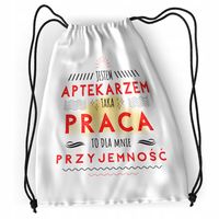 Plecak Dla Aptekarza Sportowy Szkolny Worek Torba Z Nadrukiem Ze Zdjęciem