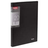 TECZKA OFERTOWA A5 20 PATIO CLEAR BOOK CASE CZARNA