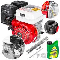 SILNIK SPALINOWY ZAGĘSZCZARKA GX160 7.0 HP OHV WAŁEK 19MM UBIJARKA AGREGAT