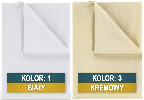 Prześcieradło bez Gumki Tradycyjne 160x200 cm Bawełniane Polskie - Bawełna na Arena.pl