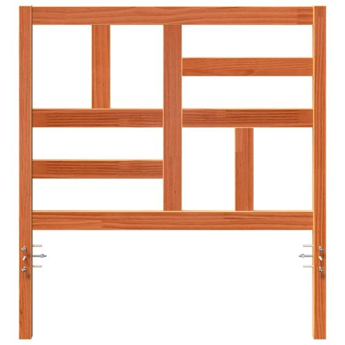 Wezgłowie łóżka Z zagłówkiem Woskowy brąz 105.5 x 4 x 104 cm na Arena.pl