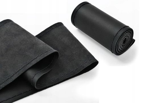 POKROWIEC NA KIEROWNICĘ CZARNY na Arena.pl