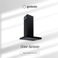 Okap przyścienny GLOBALO LONATIO 60.2 BLACK