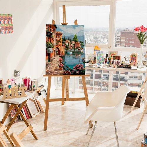 Obraz MALOWANIE PO NUMERACH Z Ramą Prezent ARTNAPI na Arena.pl