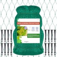 Siatka na ptaki OCHRONNA DUŻA BARDZO MOCNA TRWAŁA FILTR UV przeciw