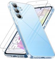 ETUI NA TELEFON GALAXY A35 BEZBARWNE ETUI + 2*SZKŁO OCHRONNE CASLORD