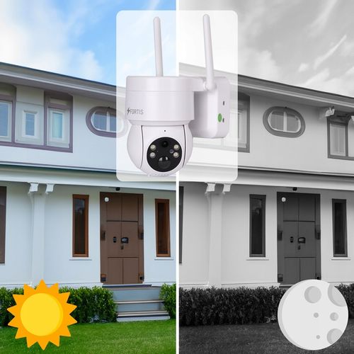 KAMERA SOLARNA ZEWNĘTRZNA OBROTOWA IP WIFI 4MPX FULL HD+ DO MONITORINGU na Arena.pl