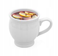 Komplet 4x KUBEK kamionkowy DO GRZAŃCA na grzane wino piwo zestaw do wina