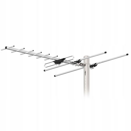 ANTENA KIERUNKOWA TV PASYWNA DVB-T2 4K MUX-8 ODBIÓR WSZYSTKICH KANAŁÓW na Arena.pl