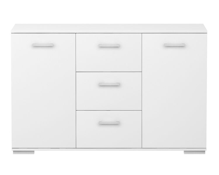 KOMODA ABS-120 K3 BIAŁA na ubrania do salonu przedpokoju sypialni zdjęcie 3