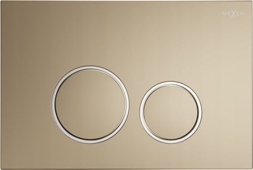 PRZYCISK WC NAPO 05 do GEBERIT UP100 GOLD ZŁOTY SZAMPAŃSKI na Arena.pl