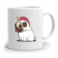 Kubek Idealny Prezent Na Dzień Dziecka Mops Z Nadrukiem Ze Zdjęciem