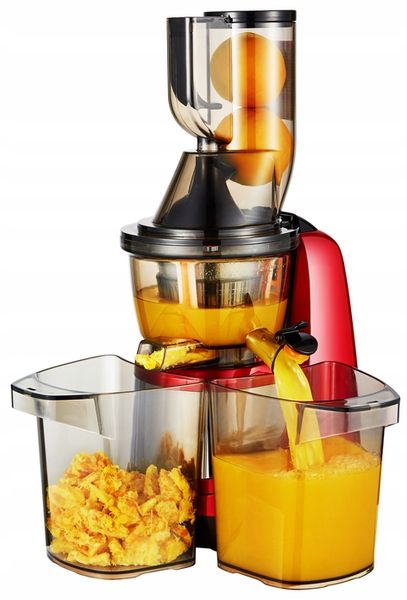 WYCISKARKA WOLNOOBROTOWA GRASS SOKOWIRÓWKA SREBRNA DUŻY OTWÓR BERLINGER zdjęcie 8