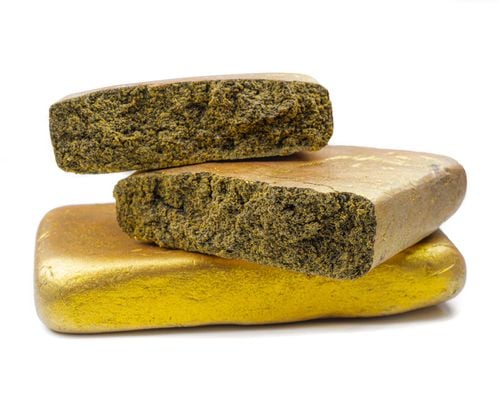 CBD SUSZ KONOPNY | GOLD HASH | BIOMASA KONOPNA SUROWIEC ROŚLINNY 100 g na Arena.pl