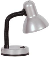 Metalowa lampka biurkowa Cariba K-MT-203 SREBRNY srebrna