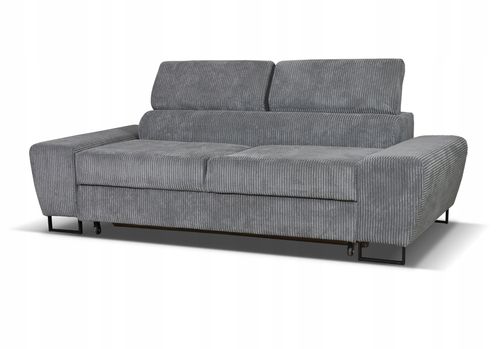 Sofa kanapa Savio salon Family meble szary sztruks reg zagłówek na Arena.pl