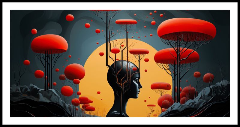 Plakat 91,3x44,5cm Myślokształty zdjęcie 3