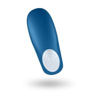 Masażer dla par z wibracją SATISFYER DOUBLE WHALE Niebieski