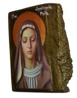 Ikona Święta Apolonia Pola patronka dentystów