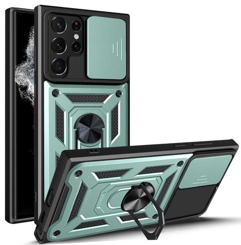 Spacecase Camring Galaxy S22 Ultra Green na Arena.pl