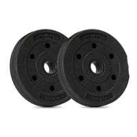 Obciążenie bitumiczne 1,25 kg 2 szt. talerz kompozytowy 29 mm krążek do sztangi hantli