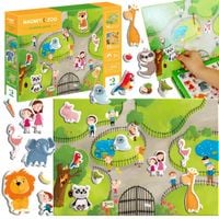 gra edukacyjna magnetyczna zoo dla dzieci 200207