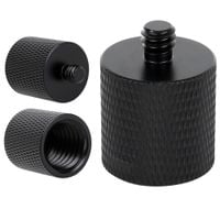 Adapter tuleja redukcja 5/8" na 1/4" statywowa czarna statyw lampy 26 mm