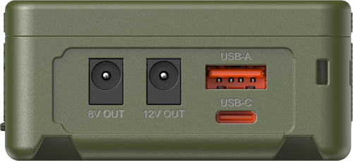 SmallRig 4872 V-Mount Mini Akumulator VB50, D-Tap, USB-A, USB-C, zielony na Arena.pl