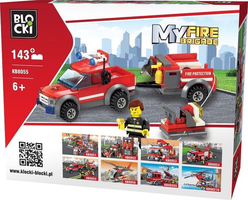 Klocki Blocki MyFire Auto z Przyczepą 143 e na Arena.pl